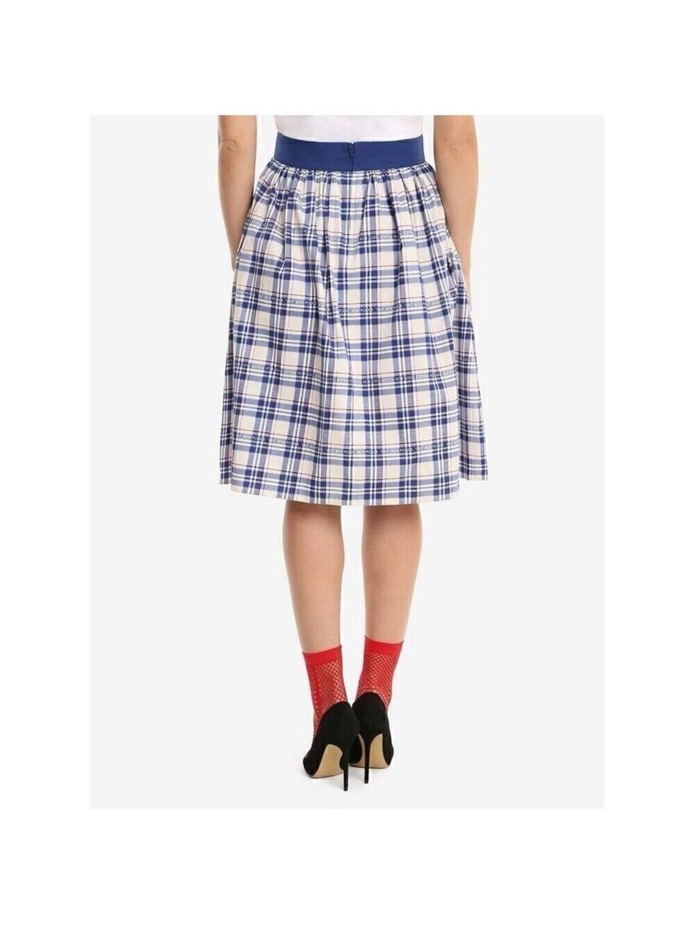 Her Universe Doctor Who Plaid Skirt (Med) - Picture 2 of 10